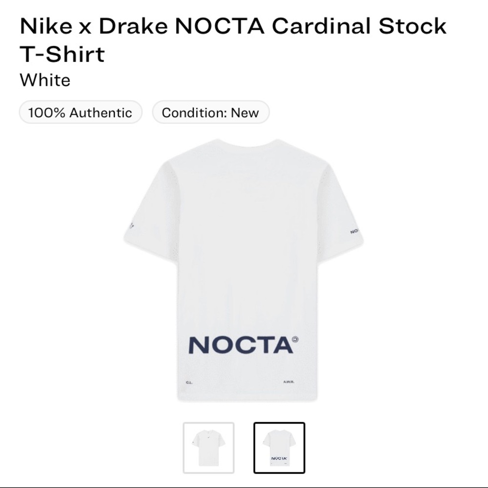 *SOLD* Nike x NOCTA short sleeve